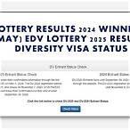 dv lottery 2022 results name list